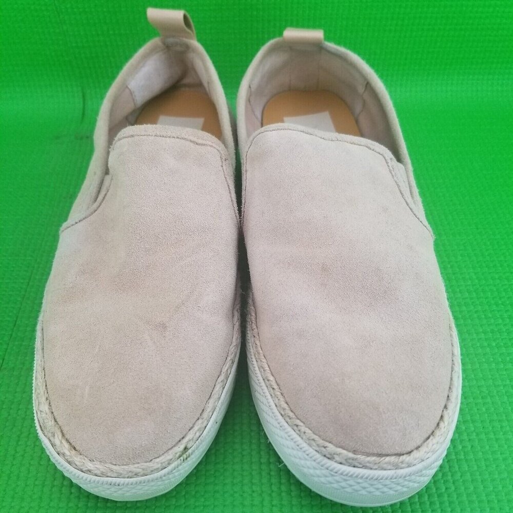 ✅Womens 8 Dolce Vita Travis Blush Suede Espadrille Platform Slip-On Shoes - Picture 4 of 15